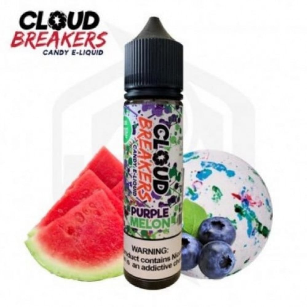 Ergonomics نكهة فيب كلاود بريكرز بطيخ توت فراولة Cloud Breakers Purple Melon vape