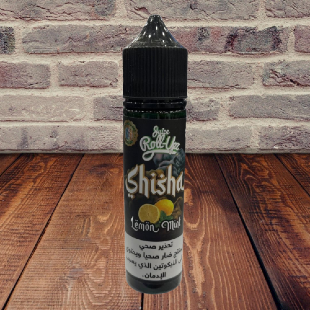 Ergonomics نكهة رول ابز ليمون نعناع فيب - Roll Upz Lemon Mint 60ml