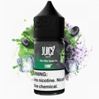 Ergonomics نكهة سولت جوسي صبار عنب ايس - Juicy aloe vera grape ice Salt