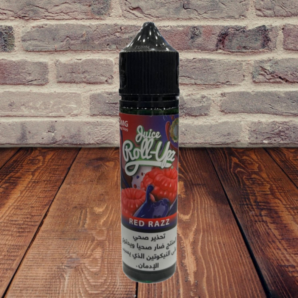 Ergonomics نكهة رول ابز توت احمر فيب - Roll Upz Red Razz 60ml