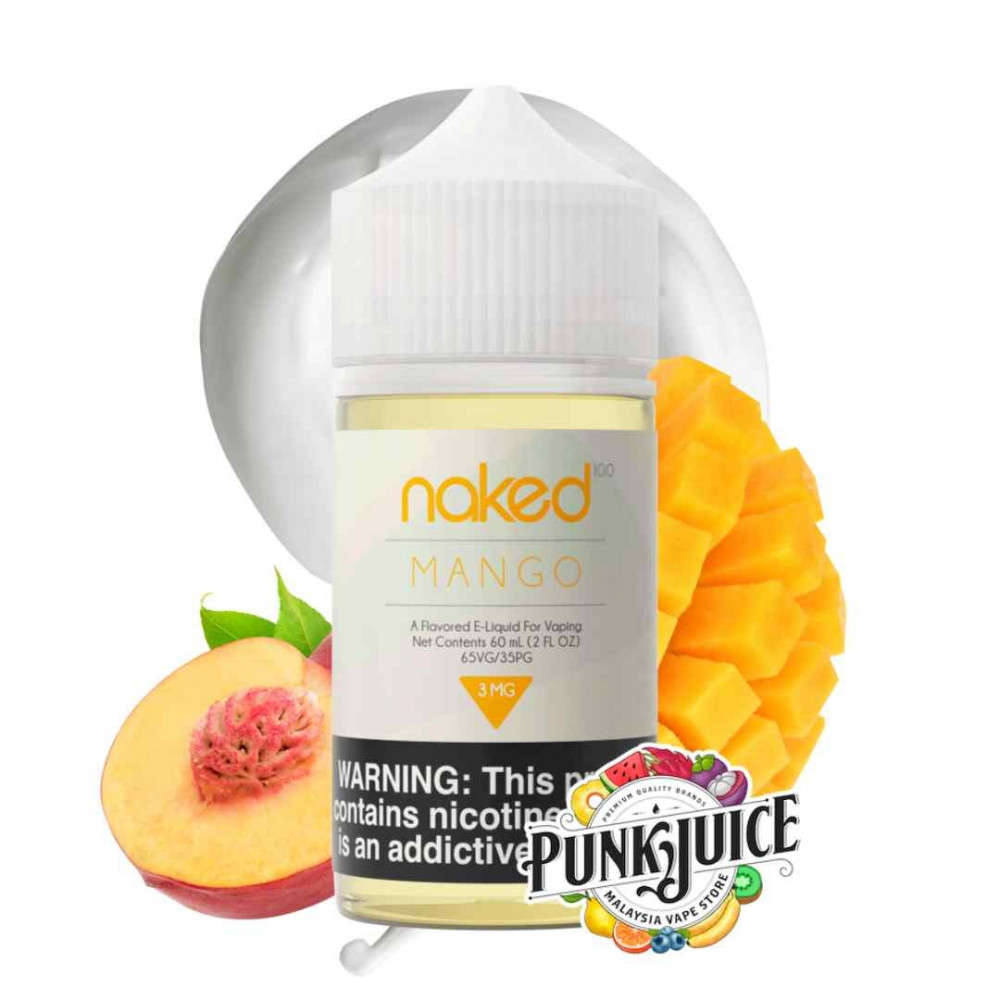 Ergonomics نكهة فيب نيكيد مانجو Naked 100 Mango