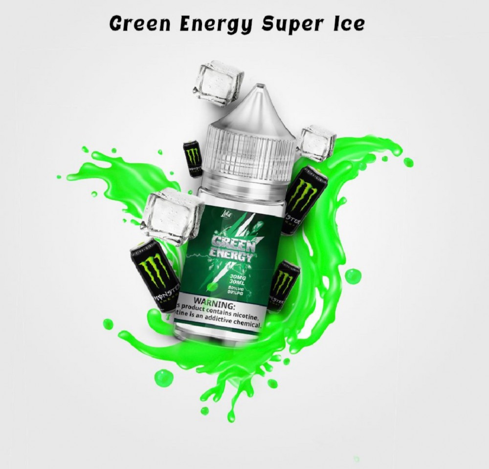 Ergonomics نكهة سولت لوكو لاب جرين انيرجي سوبر ايس loko lab green energy Supper ice salt