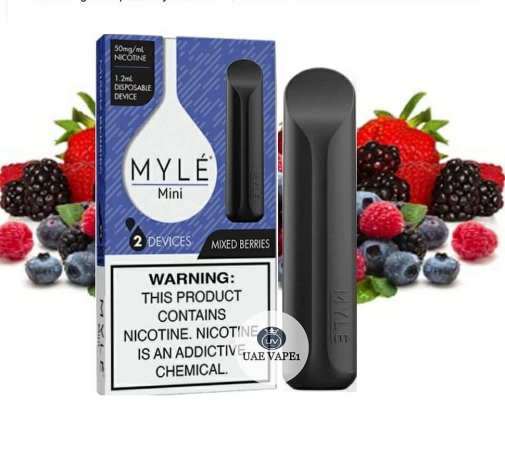 Vast Endurance سحبة جاهزة نكهة توت مشكل من مايلي MYLE Mini MIXED BERRIES