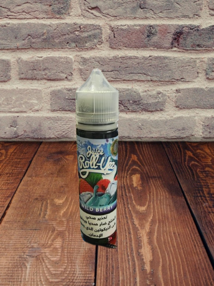 Roll upz Wild Berry ICE 60ml - Vape Saudi Arabia - Original Devices Flavors  - ZERO Vape