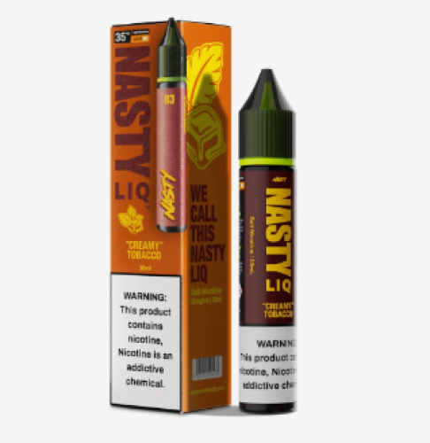 Nasty Liq Creamy Tobacco Flavor - Vape Saudi Arabia - Original Devices  Flavors