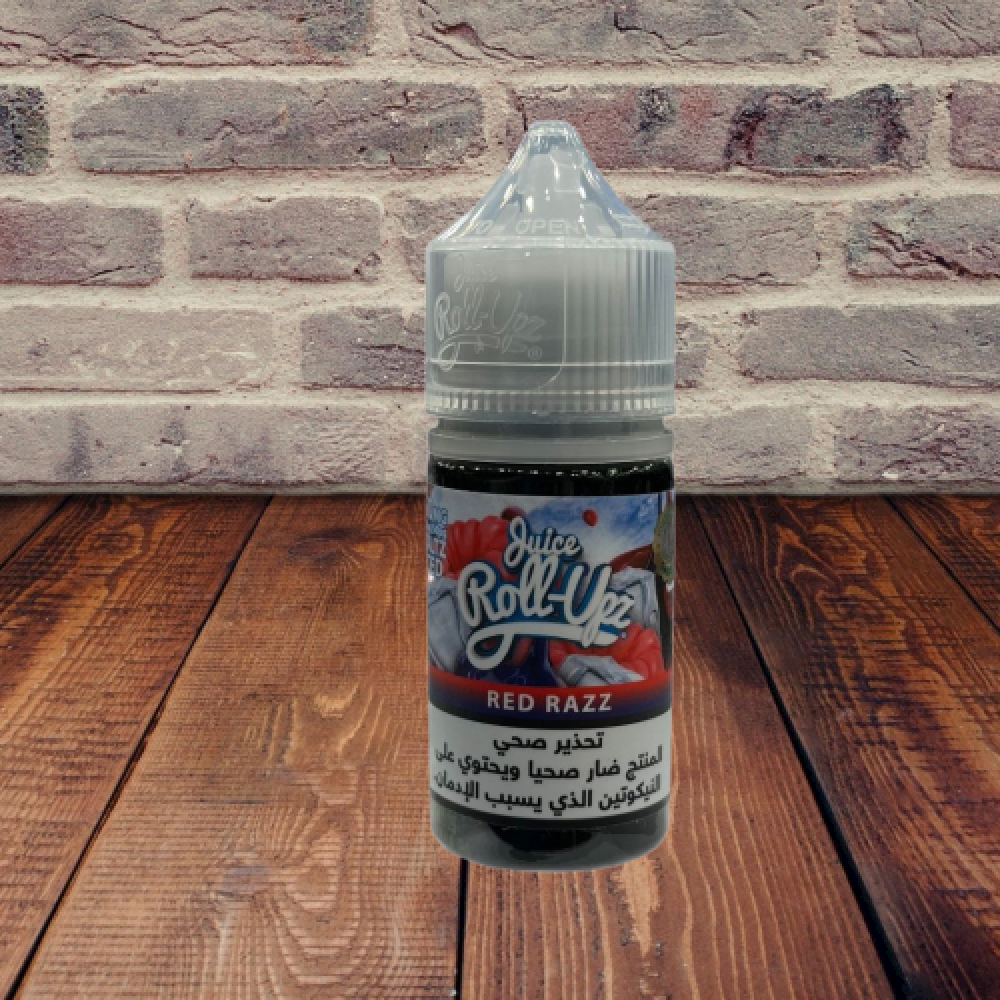 Ergonomics نكهة رول ابز توت احمر ايس سولت - Roll Upz red Razz ice Salt 30ml