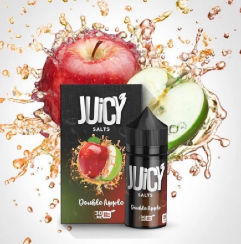 Portable & Lightweight نكهة سولت جوسي تفاحتين الشهيرة Juicy Double Apple