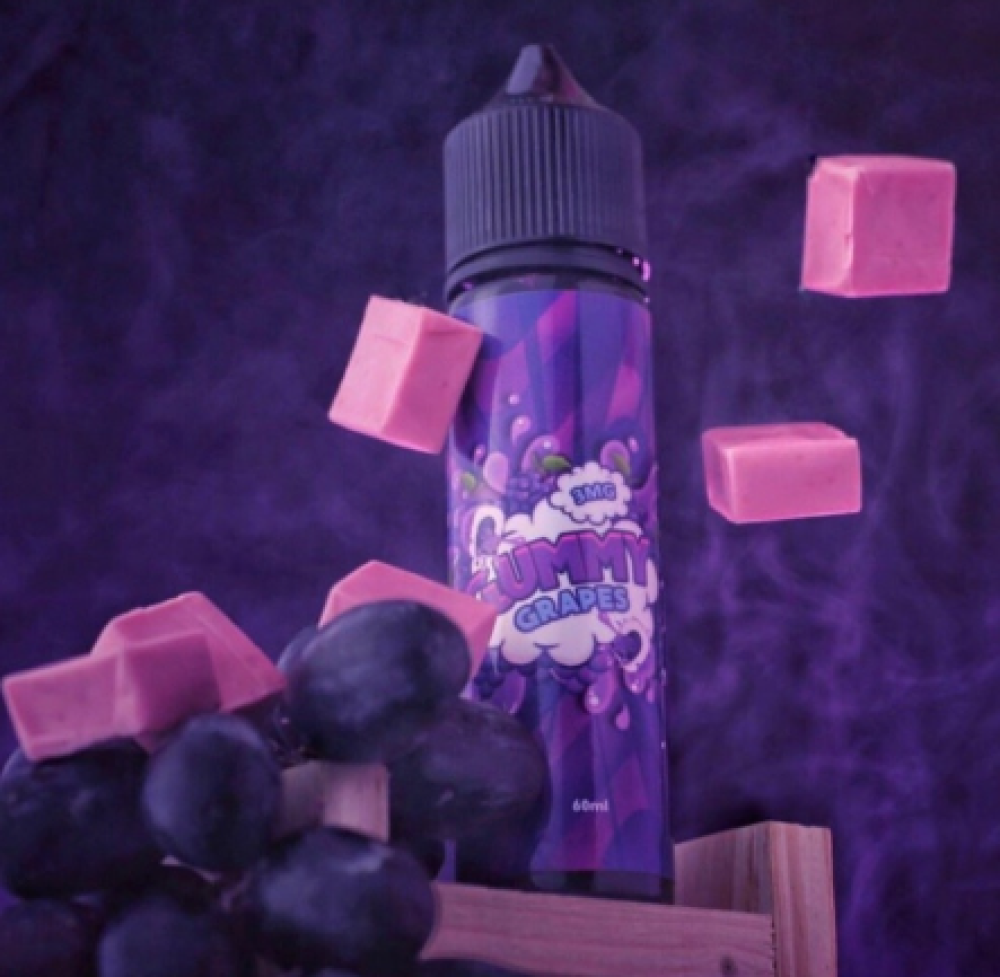 Ergonomics نكهة فيب جامي عنب الشهيرة Gummy Grape Vape