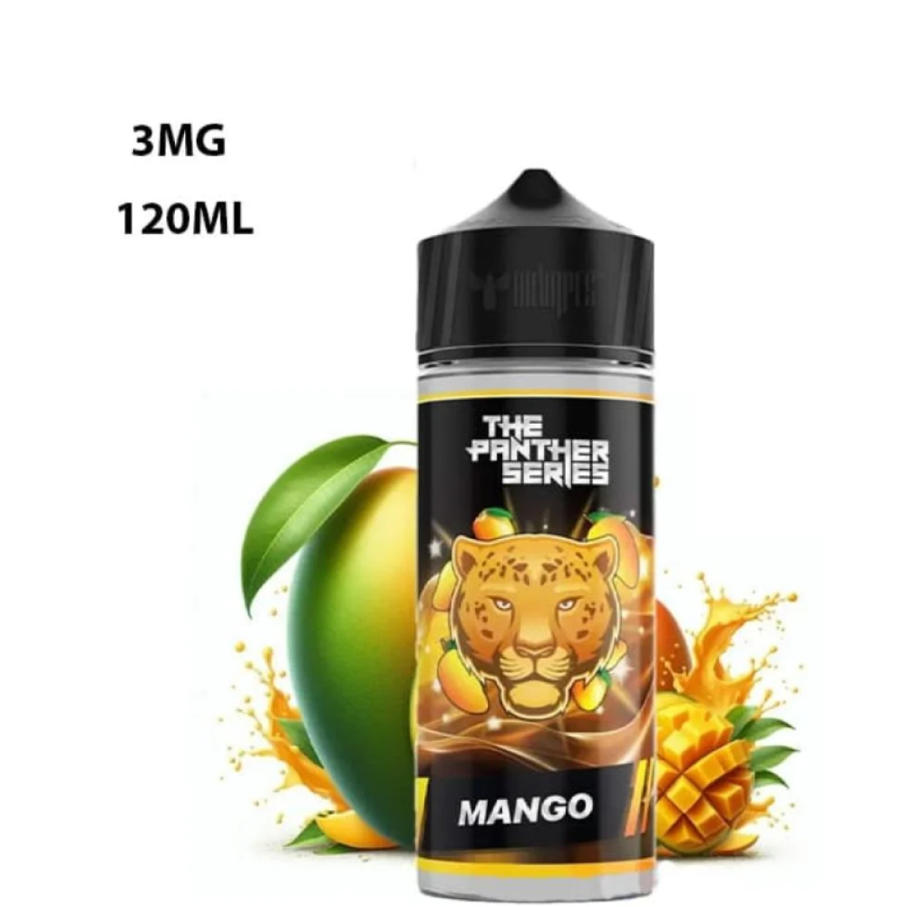تصميم مريح في اليد نكهة دكتور فيب بانثر مانجو 120 مل THE PANTHER SERIES Mango