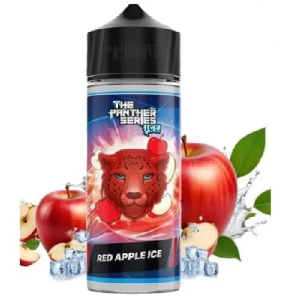 Dr. Vape Panther Red Apple Ice Flavor 120ml THE PANTHER SERIES ICE RED  APPLE ICE - Vape Saudi Arabia - Original Devices Flavors