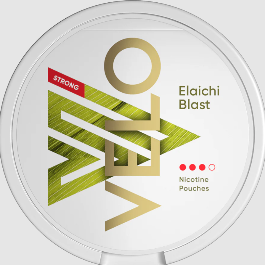 Ergonomics اظرف نيكوتين فيلو هيل VELO NICOTINE POUCHES ELAICHI BLAST Strong