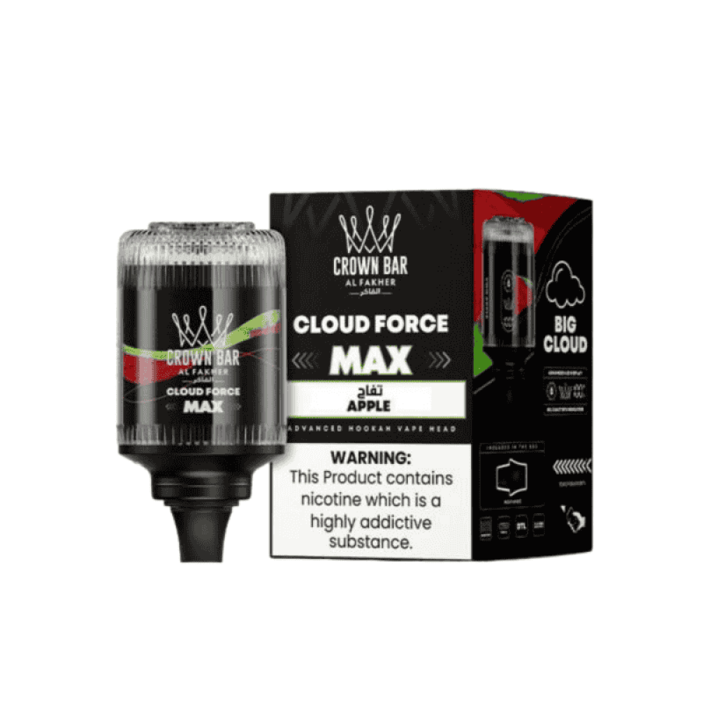 تصميم مريح في اليد راس فيب للشيشة التقليدية – Al Fakher Cloud Force Max 50K