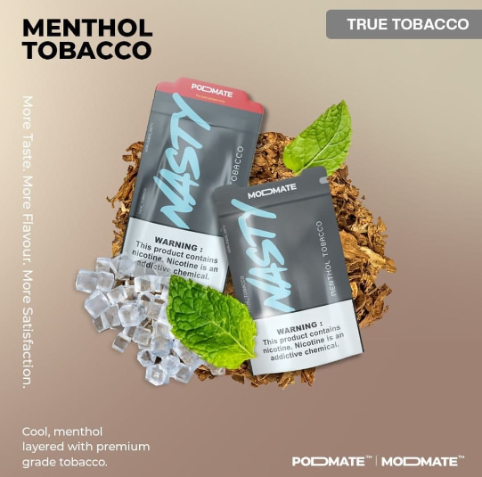 Nasty ModMate Menthol Tobacco Flavor - Vape Saudi Arabia - Original Devices  Flavors