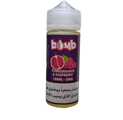نكهة بومب رمان توت - BOMB POMEGRANATE RASPBERRY - 120ML