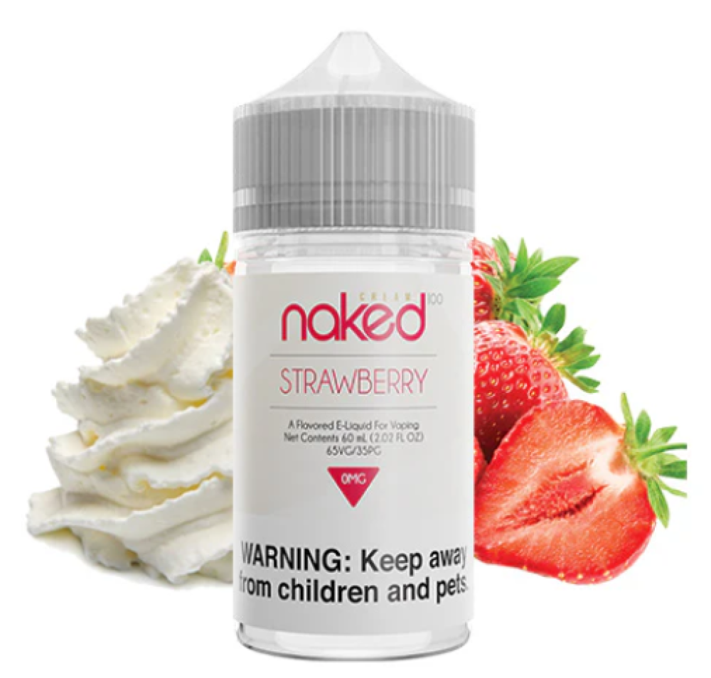 Vast Endurance نكهة فيب نيكيد فراولة كريم Naked 100 Cream Strawberry