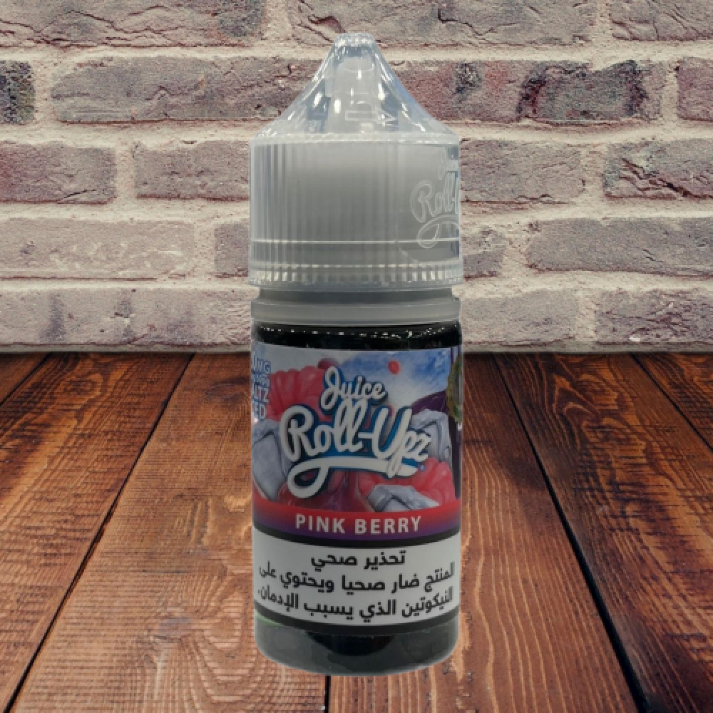 Ergonomics رول ابز توت بنك بيري ايس سولت - Roll Upz Pink Berry ice Salt 30ml