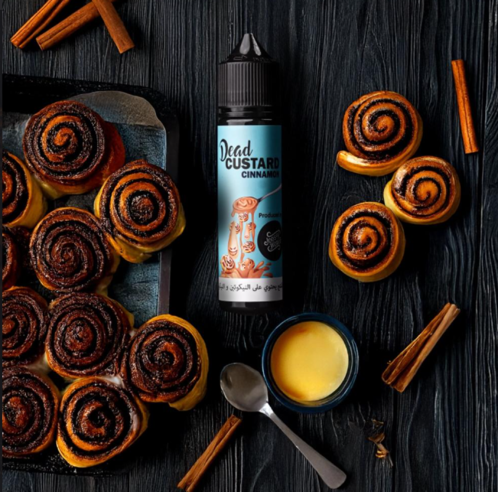 Dead Custard Cinnamon Vape Flavor - Vape Saudi Arabia - Original Devices  Flavors - ZERO Vape