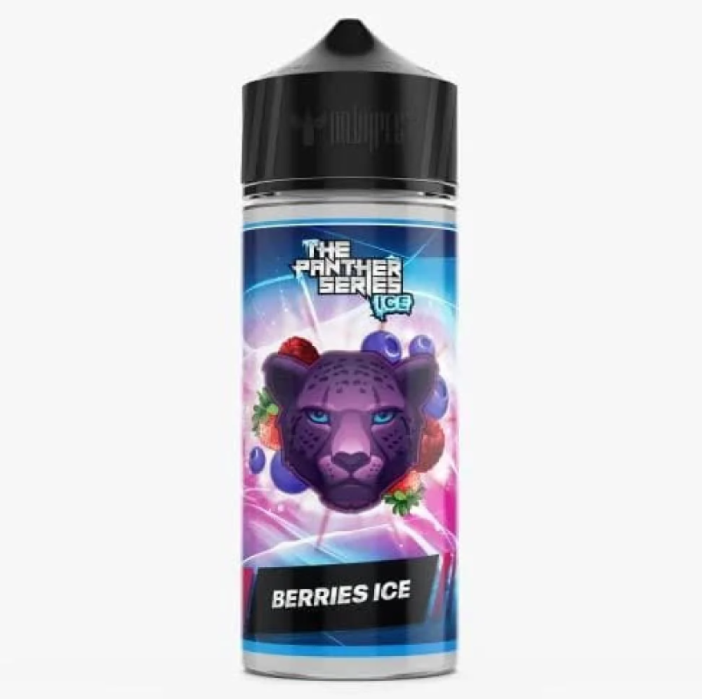 تصميم مريح في اليد نكهة دكتور فيب بانثر توت مشكل ايس 120 مل THE PANTHER SERIES ICE BERRIES ICE