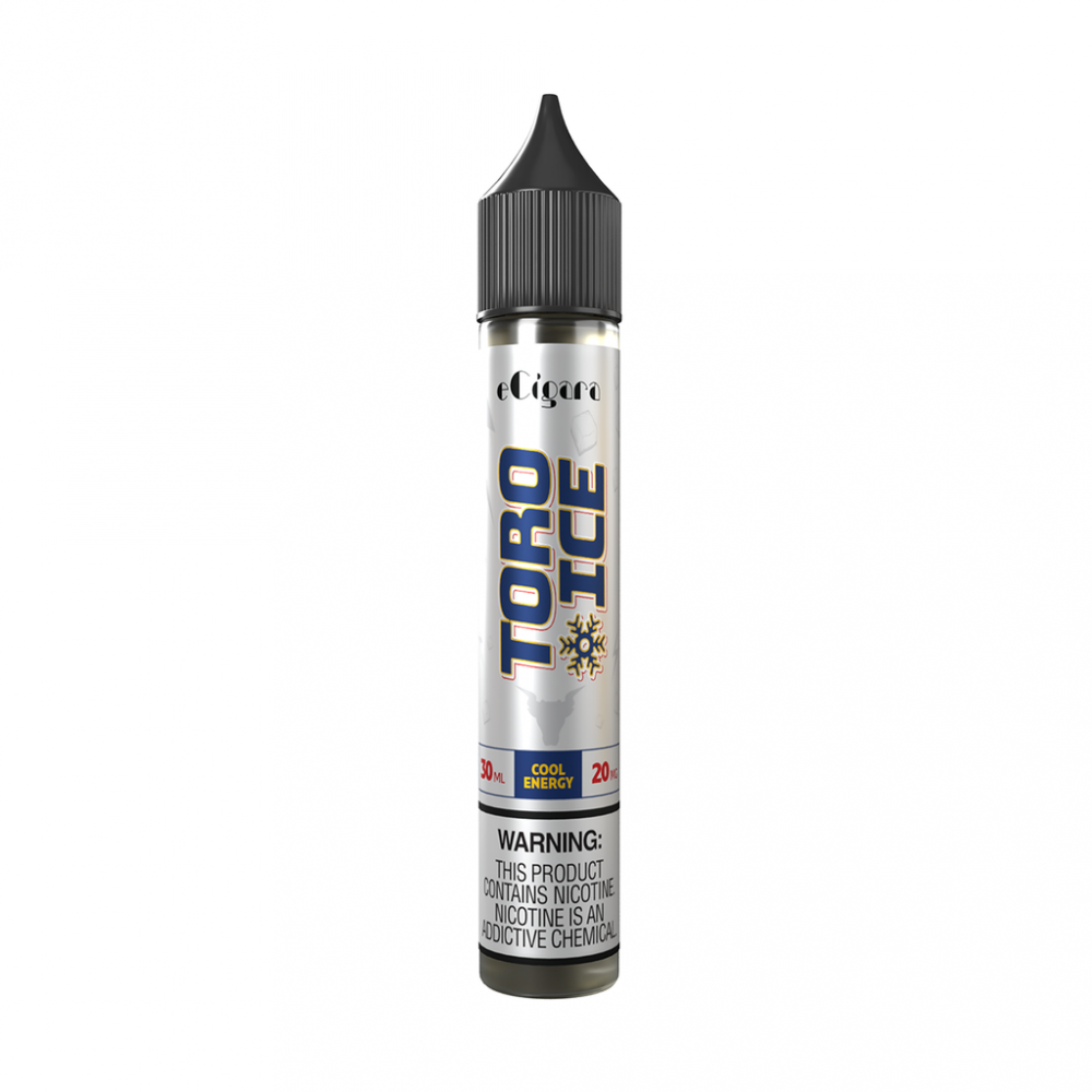 تصميم مريح في اليد نكهة سولت مشروب الطاقة اي سيجاره تورو ايس Ecigara toro ice salts