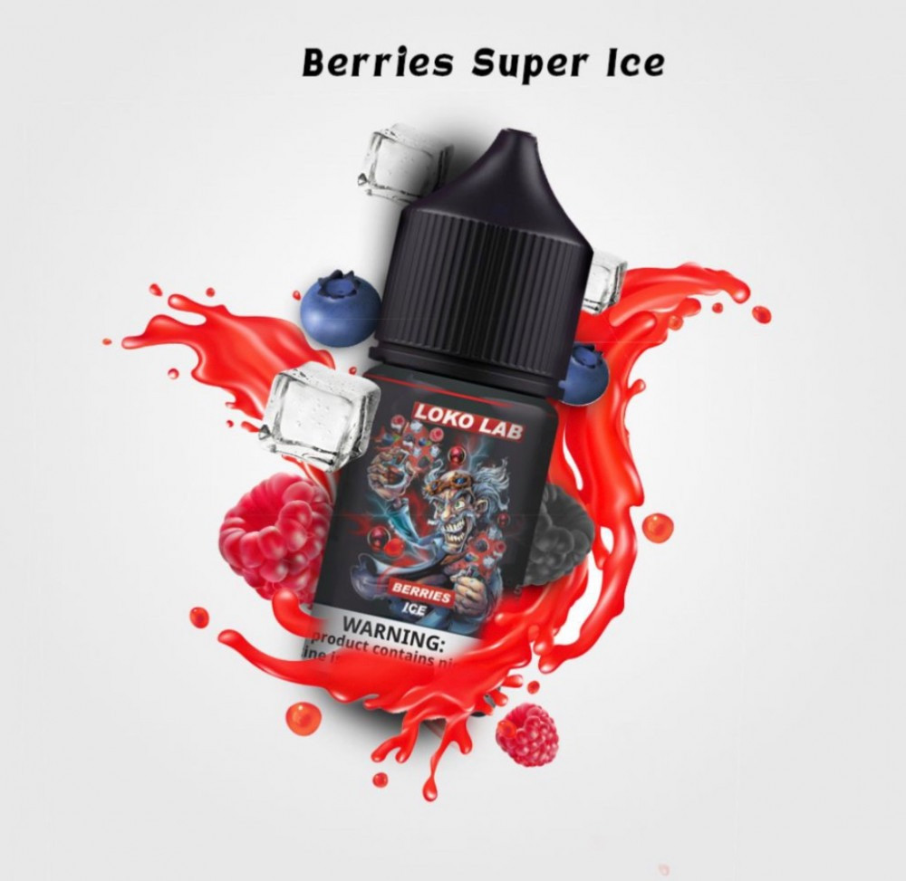 Ergonomics نكهة سولت لوكو لاب توت سوبر ايس loko lab Berries Supper ICE