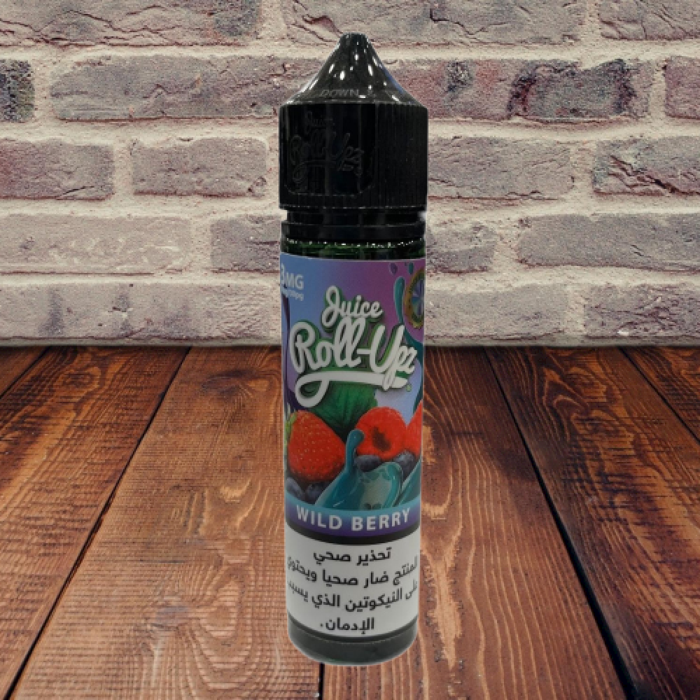 Ergonomics نكهة رول ابز مكس التوت فيب - Roll upz Wild Berry 60ml
