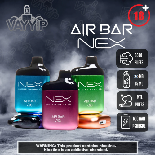 AIRBAR NEX 6500 Puff - Vape Saudi Arabia - Original Devices Flavors