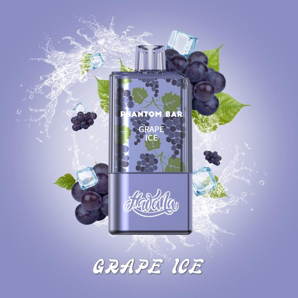 Hawana Phantom Bar 12000 Grape Ice - Vape Saudi Arabia - Original Devices  Flavors
