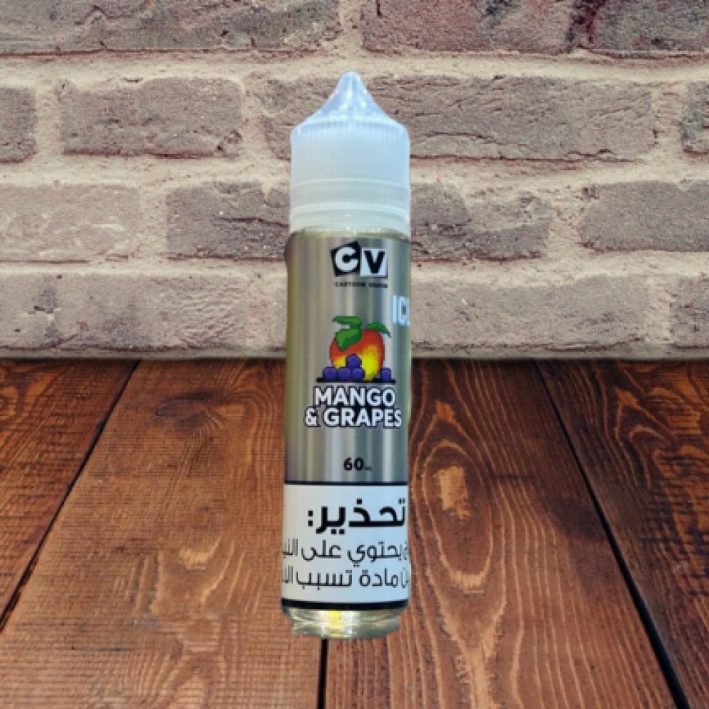 تصميم مريح في اليد نكهة فيب سي في مانجو عنب بارد CV MANGO AND GRAPE ICE