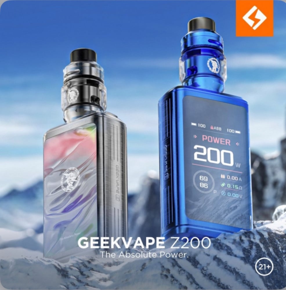 شيشة جيك فيب زد 200 Geekvape Z200 (Zeus 200) Kit 200W