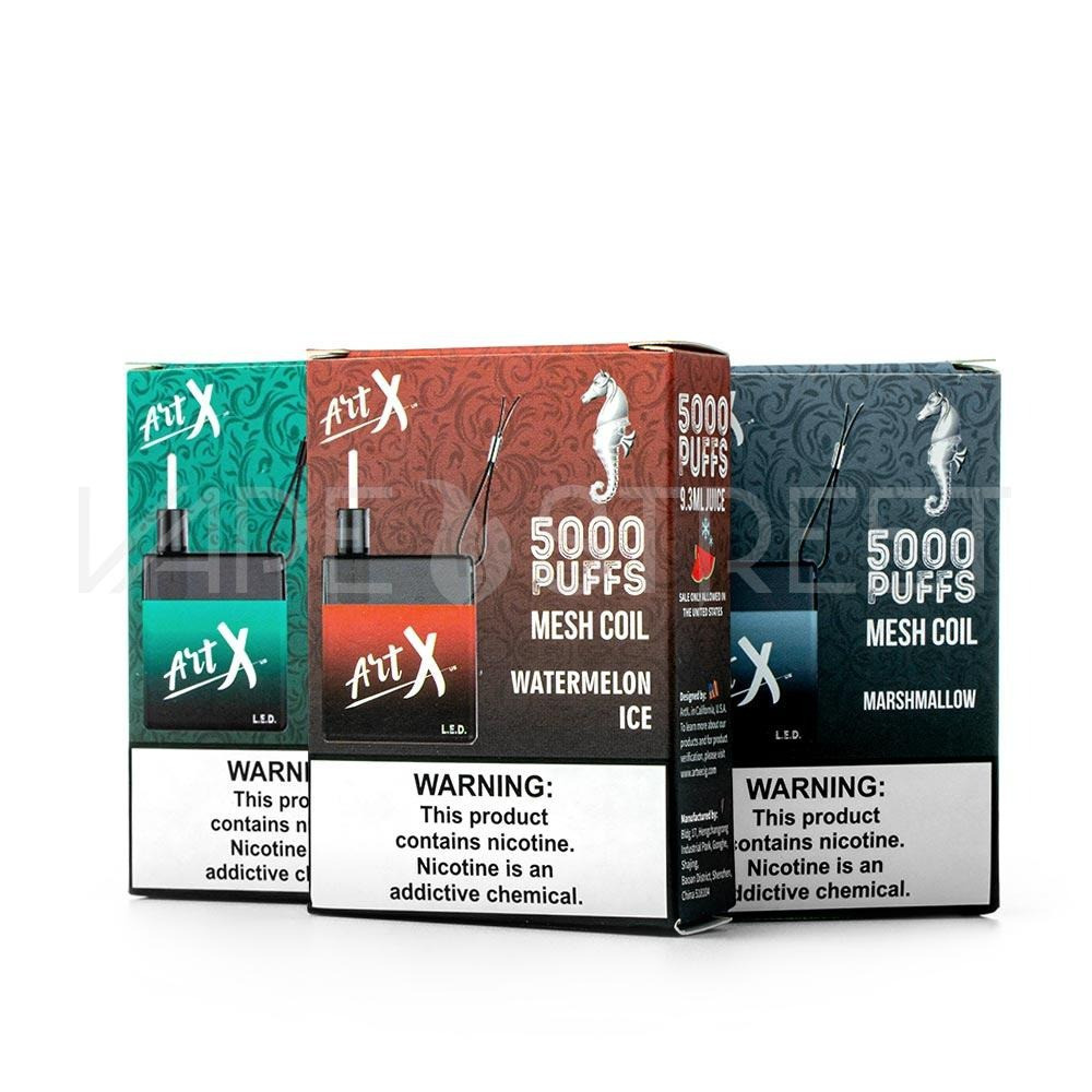 5000  ARTX GUAVA ICE disposable 5000 puffs -     -    -