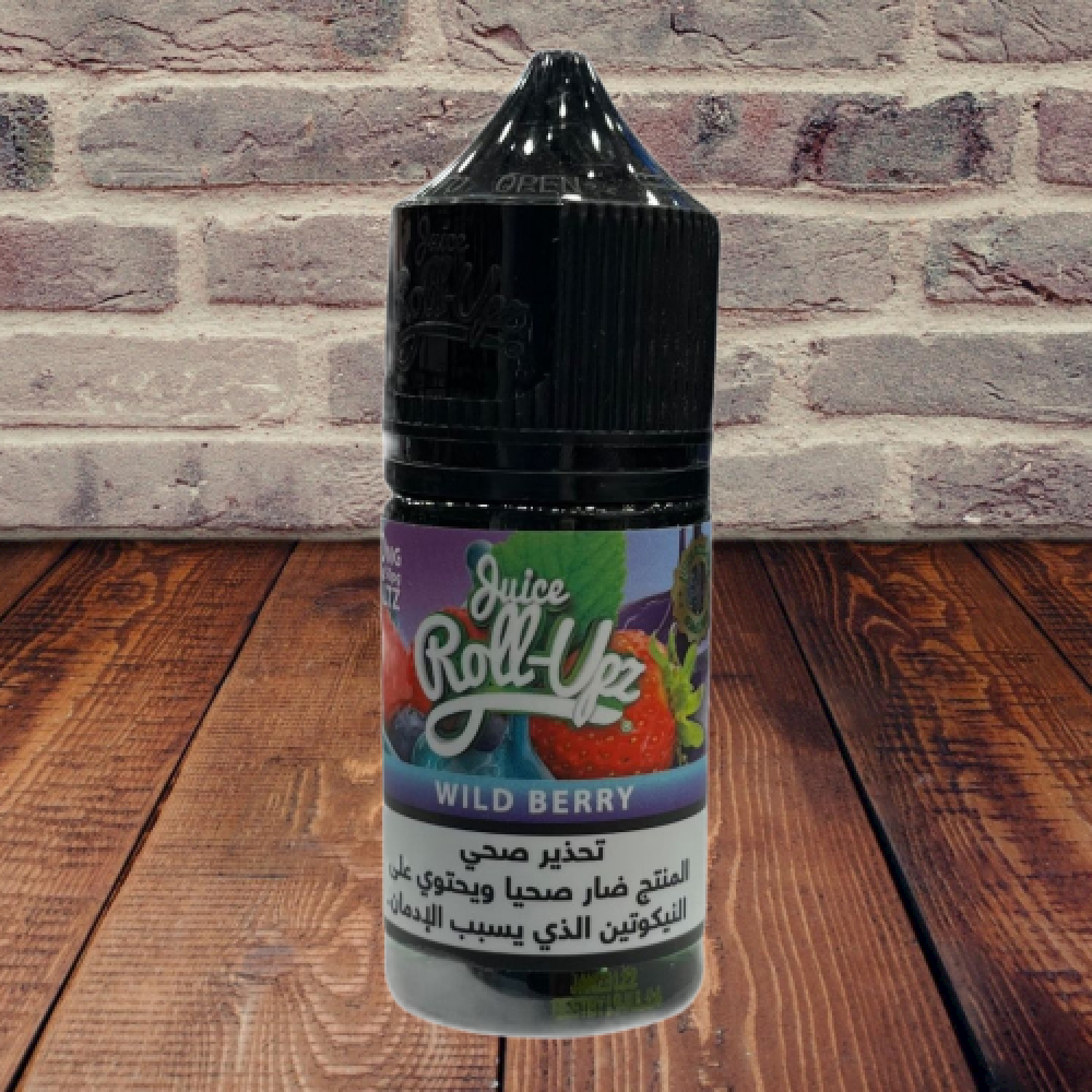 Ergonomics نكهة رول ابز مكس توت سولت - Roll Upz Wild Berry Salt 30ml