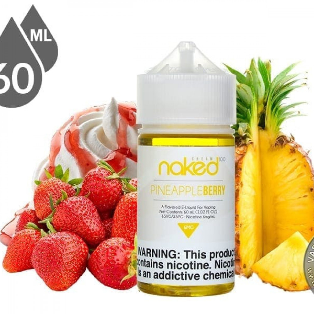 Ergonomics نكهة فيب نيكيد اناناس توت Naked 100 Pineapple Berry