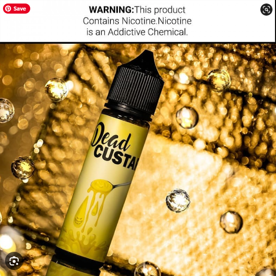 تصميم مريح في اليد نكهة فيب ديد كاسترد Joosy World Dead CUSTARD Vape