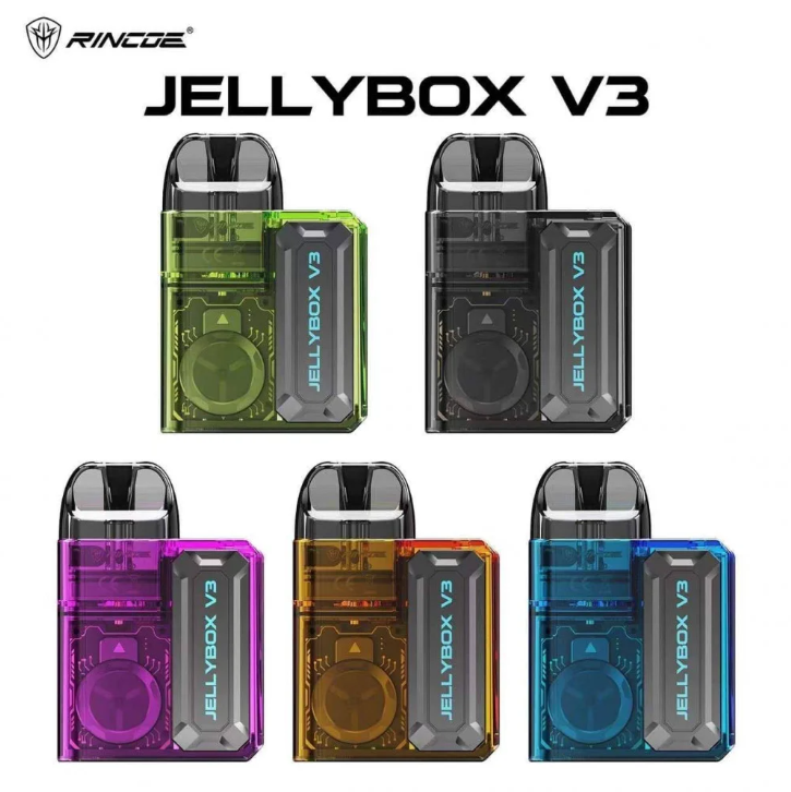 Vast Endurance جهاز سحبه جيلي بوكس V3 الاصدار الثالث Rincoe Jellybox V3 Pod Kit