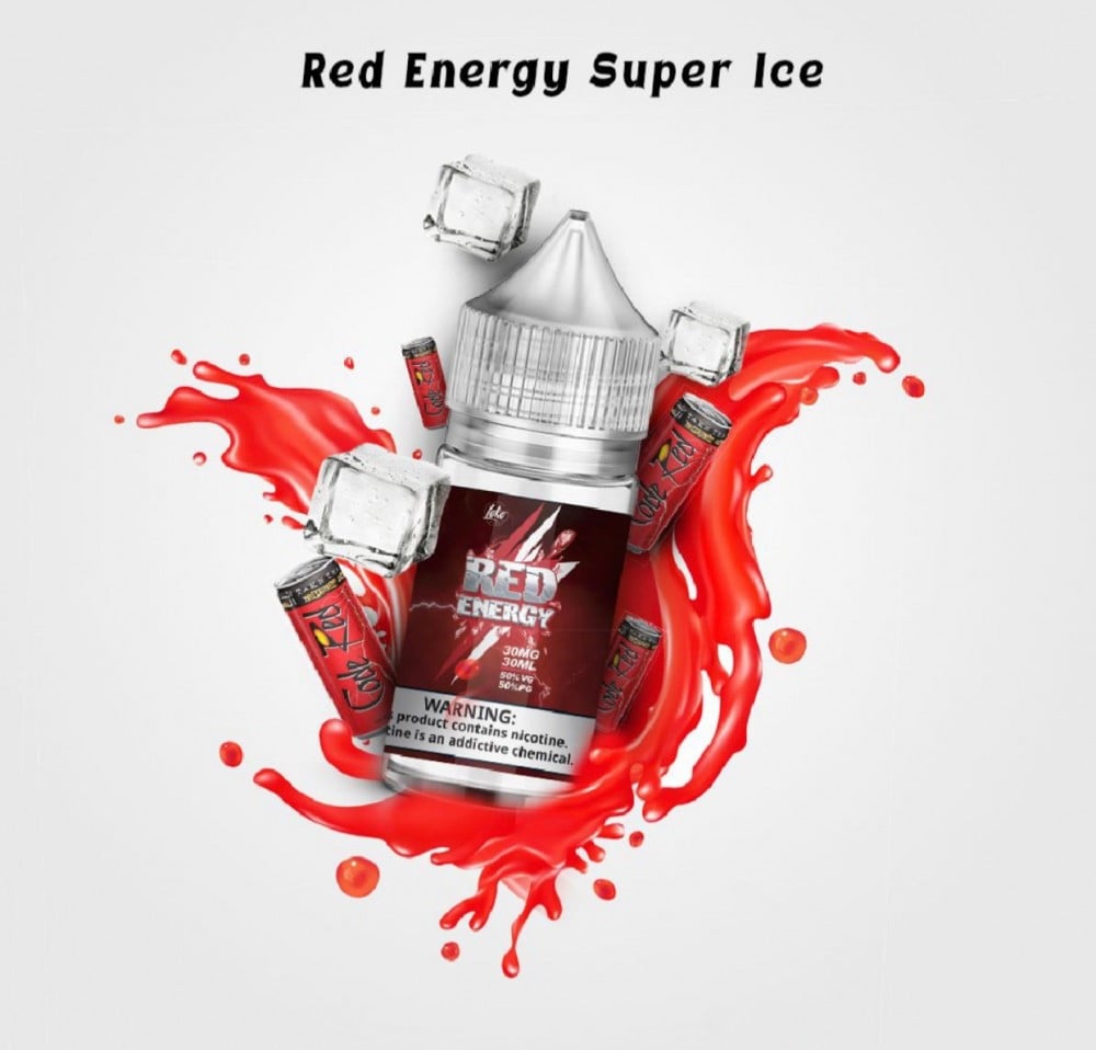 Ergonomics نكهة سولت لوكو لاب ريد انيرجي سوبر ايس loko lab RED energy Supper ice salt