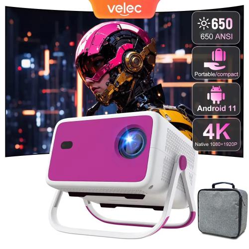 جهاز عرض Velec 4K عالي الدقة