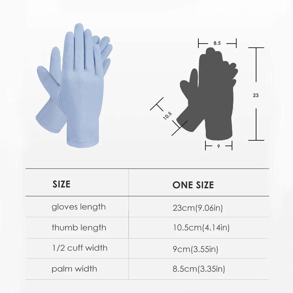 قفازات قيادة صيفية خفيفة الوزن من OhSunny،