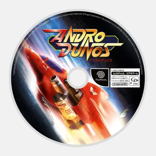 قرص ألعاب Andro Dunos 1 & 2 DC لوحدة تحكم ألعاب Dr...