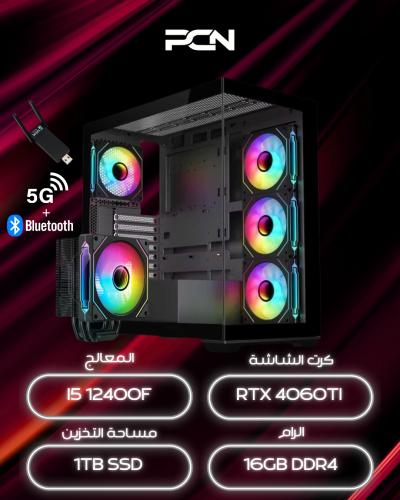 i5-12400F┃RTX4060TI