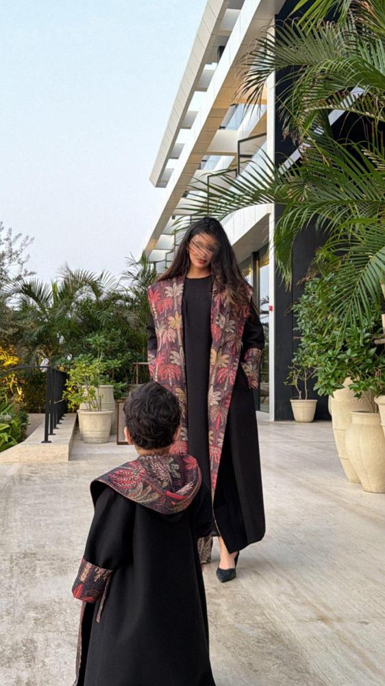 فروة شتوية اللام والطفل