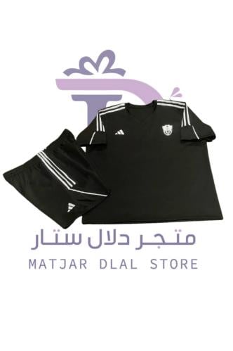 طقم نادي الاهلي تمارين لون الاسود متجر دلال ستار