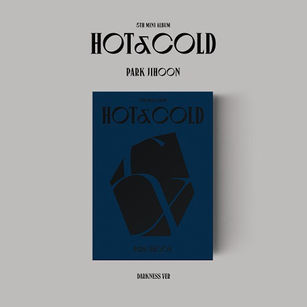 PARK JI HOON - Mini Album HOT&COLD (Darkness Ver)