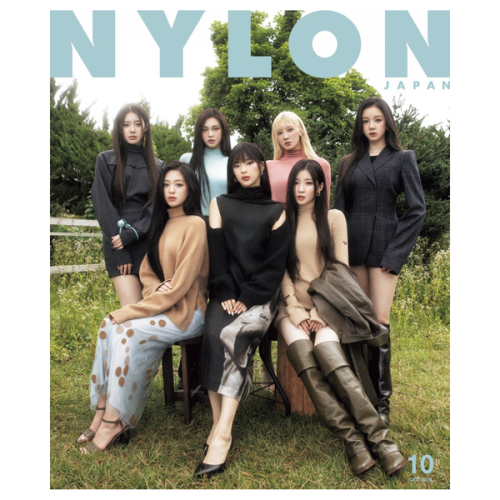 ‪Nylon JAPAN Magazine 2024.08 Cover BABYMONSTER Co...