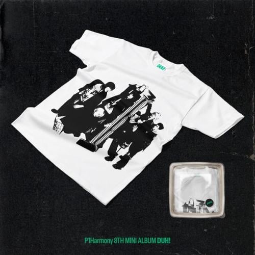 P1Harmony - 8th Mini Album DUH! (Plain White T Ver...