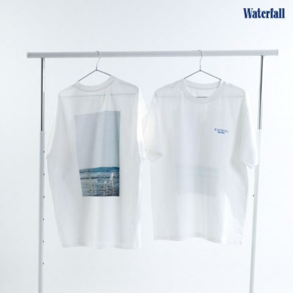 Hanbin B.I Waterfall Official MD Merch - Sweat Shirt (White COLOR 