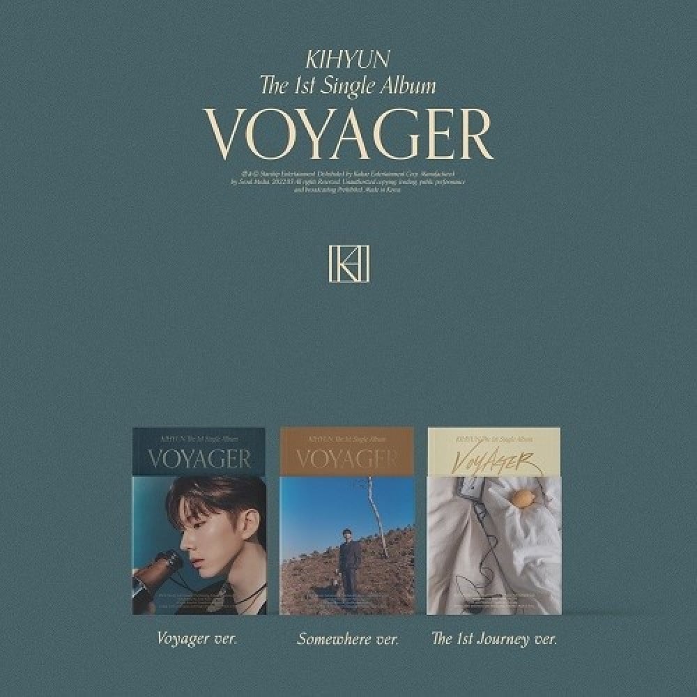 Monsta X Kihyun - 1st Single Album VOYAGER (Random Ver)
