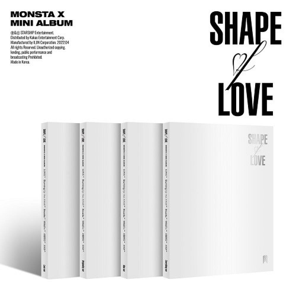 MONSTA X - Mini Album SHAPE of LOVE (Random Ver)
