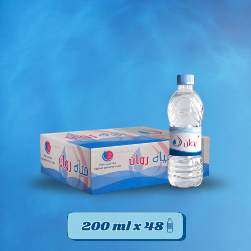 مياه روان 200 مل 48 عبوة