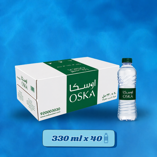 مياه اوسكا 330 مل 40 عبوة