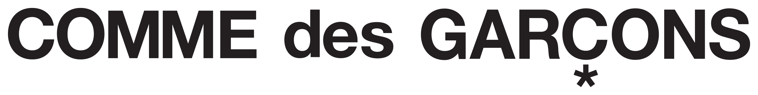 COMME des GARCONS